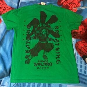 RARE | JAPAN | DEMON SLAYER Kamado Tanjiro “Water Breathing” Graphic Tee Shirt